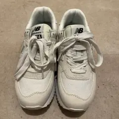 New Balance 574 ホワイト スニーカー
