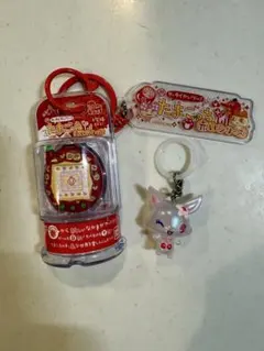 たまごっち カスタムキーリングとジュエルペット ルビーめじるしアクセサリーセット