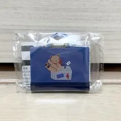 【新品未開封】ファミリア カプセルトイ ミニデニムバッグ ブルー 青色