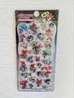 [正規品]パワーパフガールズ黒プチドロップステッカー