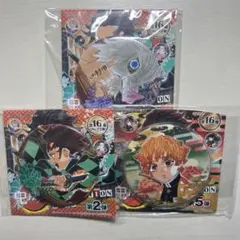 鬼滅の刃 原作缶バッジ 嘴平伊之助 竈門炭治郎 我妻善逸 セット