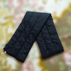 ノースフェイスプリマロフトマフラー ブラック 。男女兼用。