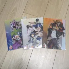 刀剣乱舞 セブンイレブン クリアファイル３枚セット
