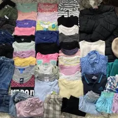 子供服　キッズ　女の子まとめ売り⭐︎トップス　ワンピース　レギンス　ジーンズ☆