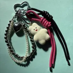 じゃらじゃらキーホルダー♡バッグチャーム♡mojojojo