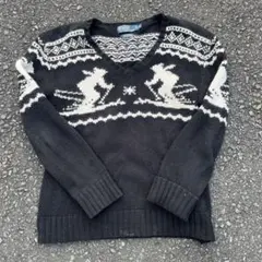 90's Polo Ralph Lauren ノルディック柄セーター
