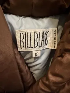 Bill Blass / ビルブラス 80s USA製 キルティングガウンコート