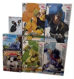 一番くじ ジョジョの奇妙な冒険 ABCDラストワン賞 フィギュアセット