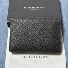 最終値下げ☆バーバリー　名刺入れ　カード入れ　新品未使用品 バーバリー BURBERRY カードケース 名刺入れ 8083771 A1336 B