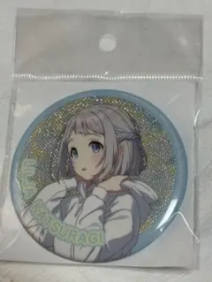 アイマス 学マス グリッター缶バッジ 葛城リーリヤ