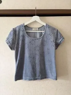 vintage 古着屋　ベロアTシャツのサムネイル