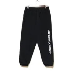 ニューバランス トラックパンツ ナイロン ジャージ 黒 S スポーツ NB