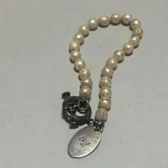 R.L 925 シルバー パール ブレスレット　ラルフローレン