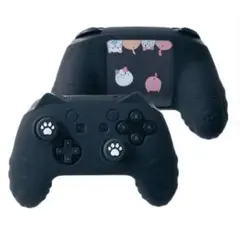 Nintendo Switch スイッチ プロコントローラー プロコンカバー 黒