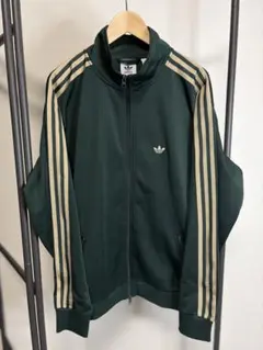 常田大希着用 アディダス オーバーサイズ ベッケンバウアートラックトップグリーン