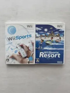 Wii Sports ＆ Resort 2本セット 任天堂 ソフト B