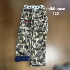 ミキハウスmikihouseダブルビー　ボトム　カモフラ柄