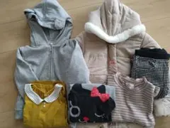 女の子　秋冬服まとめ　size120