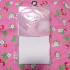 【新品】タテレースアミタイツオフホワイト　m♡petit by misakoのサムネイル