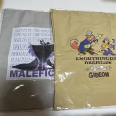 ハッピーくじ　B賞 トートバッグ ファウルフェロー&ギデオン　マレフィセント2点