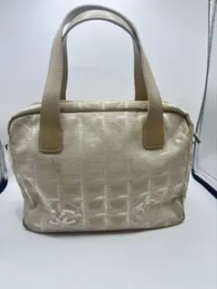 CHANEL トラベルライン ハンドバッグ ベージュのサムネイル