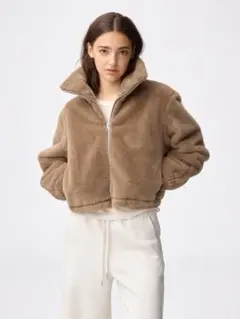 GU フラッフィーブルゾンM