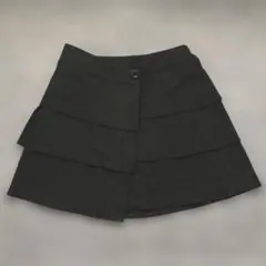 ブラックティアードオーバースカート