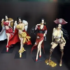 ワンピース　フィギュア　ハンコック　4体セット