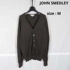専用 JHON SMEDLEY / cotton knit cardigan M
