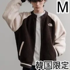 M＊ブラウン　茶＊フリース　ボア　ジャケット＊ノースフェイス＊韓国限定