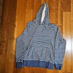 TOMMY HILFIGER ストライプパーカー Lサイズ