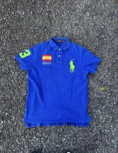 ラルフローレン ポロシャツ m swag cheef keef着用 希少 希少✨】Ralph Lauren ポロシャツ Swag chief keef - メルカリ