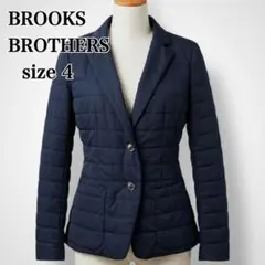【ブルックスブラザーズ 】薄手 軽量 キルティングジャケット ネイビー