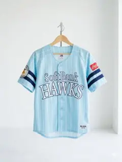 ソフトバンクホークス 鷹の祭典2019年ユニフォーム　水色　Ｌサイズ