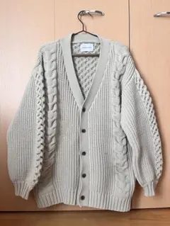 ウール カーディガン