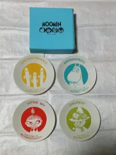 ③ムーミンシリーズ デザート皿 4枚セット