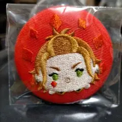 【ツイステ】エース ツムツム 刺繍缶バッジ