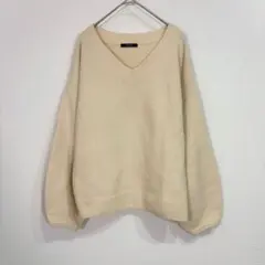 ジャーナルスタンダード 長袖Vネックニット セーター カシミヤウール混