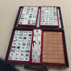 ヴィンテージ 麻雀牌セット ケース付き レトロ 古い - メルカリ