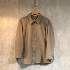 【美品】ユニクロ ブラッシュドジャージー セットアップ 上下 グレージュ S