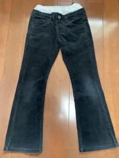 MPS こども用コーデュロイパンツ（黒）130cm