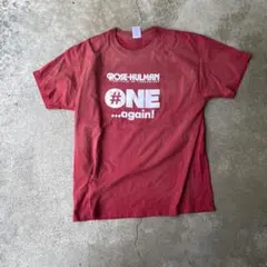 00s 企業tシャツ 古着　XL 赤