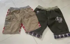 べべ他　半ズボン　2枚セット