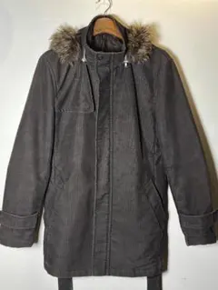 COMME CA ISM ダークグレー モッズコート M