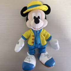 バケーションパッケージ　ミッキー　ぬいぐるみバッチ