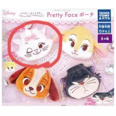 【新品】ディズニー Pretty Face ポーチ ディズニー マリー