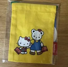 familiar Hello Kitty 巾着 ポーチ ファミリア サンリオ - メルカリ