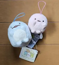 すみっコぐらし　ばんざいゴムひも付き　マスコット　Rart2　2個セット