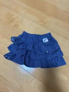 デニムフリルスカート 90サイズ
