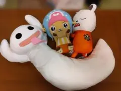 クリスマスプレゼント！ワンピース　ぬいぐるみ　ベポ　チョッパー　ホロホロゴースト